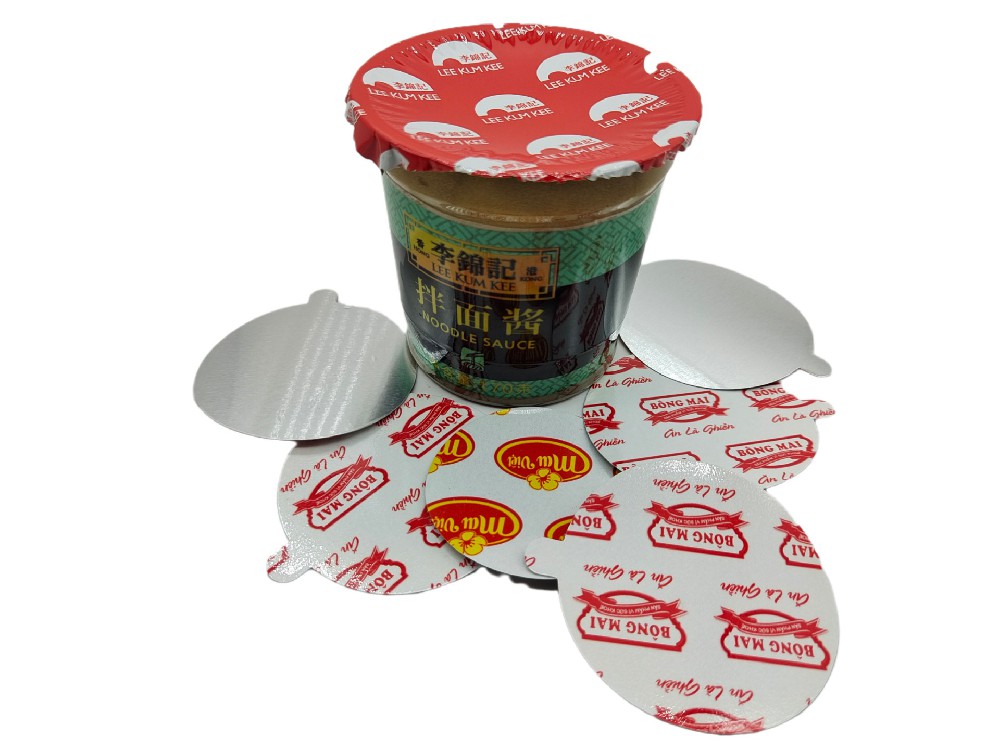 鋁箔封口墊片廠家，拌面醬易撕蓋封口墊片